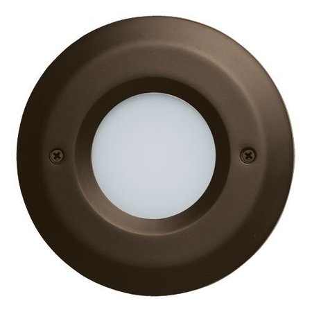 ELCO LIGHTING Round Mini LED Step Light with Open Faceplate ELST8630N